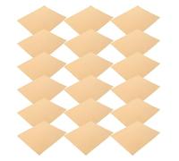 TOKIDNY 50 Sheets Braille Writing Paper for Blind Users, Blank Khaki Braille Writing Sheets, Visual Impairment Aid for School and Home Use