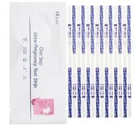 TOKIDNY 50pcs Pregnancy Test Strips Early Pregnancy Detection Privacy Protection Portable Design Plastic and Paper Material Home Use Testing