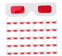 TOKIDNY 50pcs Valentine's Day Glasses Fun Sunglasses with Red Lenses for Parties and Home Entertainment Enhance Visuals for Memorable Moments