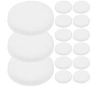 TOKIDNY 50pcs White 220mm Refill Aroma Cotton Pads for Essential Oil Necklace Diffuser, Replacement Aroma Pendant Diffuser Pads for Car Air Freshener Use