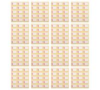 TOKIDNY 600pcs Cute Explosion Effect Price Label Stickers with Writable Space Adhesive Retail Cost Display Signs for Supermarket Price Tags Small Removable Stickers for Flea Markets and