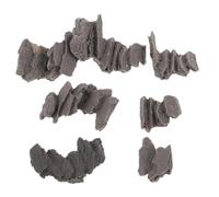 TOKIDNY 6pcs Miniature Garden Model Stairs with Antique Stone Texture Micro Landscape Steps for Fairy Garden Pathway Outdoor Bonsai Diorama Accessories