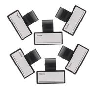 TOKIDNY 6pcs Stethoscope Name Tags Double-Side Identification Clips Portable ID Label Set for Medical Staff Nurses Doctors