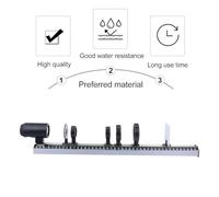 TOKIDNY 9pcs Optical Instrument Teaching Tool Set Convex and Concave Lenses for Physical Imaging Experiments, Educational Science Equipment for Laboratory Optics and Physics Studies