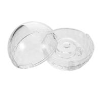 TOKIDNY Acrylic Music Box Case Cover for Wind-up Mechanism, Spherical Protective Shell Suitable for DIY Assembly and Travel, Extending Functional Life with Elegant Decorative Style