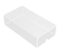 TOKIDNY Acrylic Transparent Mouse Protector Cover, Waterproof Scratch-Resistant Desktop Mouse Case, Household Acrylic Mouse Box for Computer Accessories