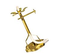 TOKIDNY Adjustable Alloy Oil Lamp Wick Holder for Temple Prayer Sturdy Wick Rack Stand for Buddha Oil Lamps Suitable for Various Safe Stable Design for Buddhist Home Use