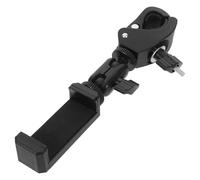 TOKIDNY Adjustable Clarinet Phone Lyre Clip 360° Rotation Metal Clarinet Stand Holder for 16-45Mm Round Pipes Portable Music Sheet Holder for Band Practice