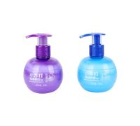 TOKIDNY Baking Soda Toothpaste 2pcs Press Dispense, Blueberry Passion Fruit Flavors, 200g Each, Fruity Oral Care Toothpaste for Teeth Cleaning and Dental Health