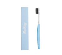 TOKIDNY Bamboo Charcoal Nano Toothbrush Set for Effective Discoloration Removal 8pcs with Soft Pp Bristles, Ergonomic Design Random Color Suitable for Home Oral Care