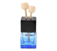 TOKIDNY Car Aroma Vial Glass and Metal Auto Perfume Diffuser with Vent Clip Easy to Use Refillable Car Air Freshener Stylish Ornament Enhances Atmosphere