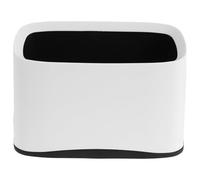 TOKIDNY Cat Litter Scoop Stand White Plastic Base Compact Litter Box Scoop Holder with Removable Storage for Pet Cleaning Accessories