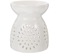 TOKIDNY Ceramic Aroma Candle Warmer with Simple Design and Smooth Surface, Easy to Carry Tealight Candle Oil Burner for Home Decoration and Aromatherapy