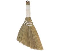 TOKIDNY Compact Handheld Corn Whisk Broom for Indoor Cleaning Lightweight Small Tabletop Sweeping Brush for Hardwood and Tile Surfaces Handwoven Natural Bristles for Pet Hair and Dust