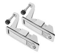 TOKIDNY Compression Latch Lock Flush Mount for Flat Bounce Lock 2pcs and Industrial Hardware Latches Switch Cabinet Distribution Cabinet