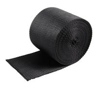 TOKIDNY Cord of Polyester Floor Protector Cover Black Cable Self-adhesive Hook and Loop Fastener, Minimizes Risk Tripping and Electrocution, for Management Office Rugs and Home