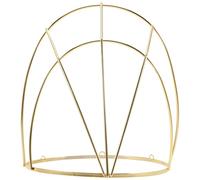 TOKIDNY Crown Frame Bone Ornament for Hair Crown Making Ancient Chinese Traditional Headdress Frame DIY Headdress Accessory in Gold
