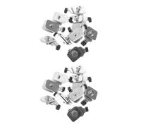 TOKIDNY Curtain Track End Stop Plug Iron Curtain Track End Cover Secure Fixing Function Suitable for Home and Office Use