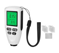 TOKIDNY Digital Automotive Coating Thickness Meter White Paint Depth Gauge Car Paint Meter without Battery for Precise Vehicle Surface Measurement