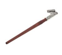 TOKIDNY Dip Pen Holder with Even Ink Silver Alloy Sturdy Nib Handle for Precise Manuscript and Artistic Use for Writing for Beginners and Artists