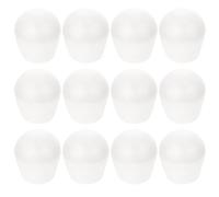 TOKIDNY DIY Fake Cake Dummies 12Pcs Handmade Foam Models 7.5Cm for Cake Decorating Practice and Wedding Shows
