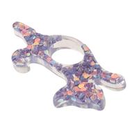 TOKIDNY Dog Shaped Thumb Ring Page Holder Bookmark Portable Purple Reading Aid Book Weight Page Holder for Book Lovers and Convenient