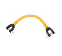 TOKIDNY Durable Ski Tip Connector for Beginners Yellow - Training Aid for Turning Control, Lightweight Portable Ski Aid Tool with Reinforced Clamp for Kids Learning to Ski