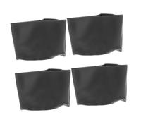 TOKIDNY Flexible Slow Cooker Liner Silicone Slow Cooker Dividers Silicone Liner Inserts Black