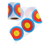 TOKIDNY Fluorescent Shooting Target Stickers 76Mm Glow-In-The-Dark Archery Practice for Indoor and Night Sessions