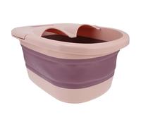 TOKIDNY Foot Soak Basin Tub Creative Foot Massage Basin Folding Wear-resistant Plastic Material Will Not Leak Or Break Easily Outdoor Use