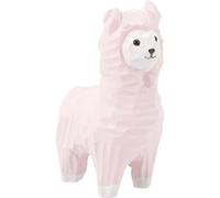 TOKIDNY Handcrafted Small Wooden Alpaca Figurine Decorative Alpaca Ornament Sheep Craft Home Decor Cute Statue for Living Room and Office