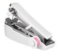TOKIDNY Handheld Mini Sewing Machine Portable Manual Stitcher for Home Mending and DIY Fabric Sewing with Random Thread Color for Travel and Clothing Repairs Random Color