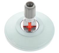 TOKIDNY Heavy Duty Rotating Mop Base Replacement Reinforced Plastic Round Scrubber Attachment for Household and Office Use Compatible with Spin Mop Heads Cleaning Accessory for Tile and