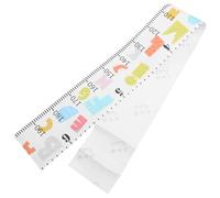 TOKIDNY Height Growth Chart Wall Sticker Removable Height Wall Chart with Cute Animal Design for Bedroom Nursery Kindergarten Decoration