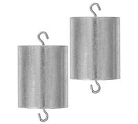 TOKIDNY Laboratory Calibration Weights Metal Material for Science and Physics Experiments 2pcs with Hooked Design Includes for Accurate Measurement