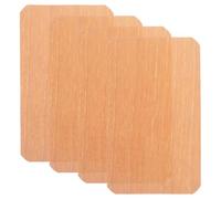 TOKIDNY Large Spanish Cedar Cigar Tray Sheets 4Pcs Wooden Chips for Humidor Storage Box Multi-Environment Use for Home and Office