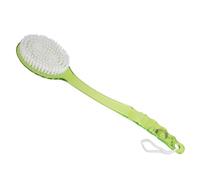 TOKIDNY Long Handle Back Scrubber Shower Bath Brush with Nylon and Ps Material for Comfortable Body Cleaning and Pore Removal, Creative Green Bathing Accessory for Bathroom Use