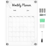 TOKIDNY Memo Board Planning Board Acrylic Chic Write Messages Environmental Protection Lightweight Wall Hanging for Restaurant Shop