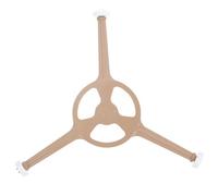 TOKIDNY Microwave Oven Replacement Part Triple Arm Roller Tripod Holder in Brown Pvc for Microwave Oven Turntable Plate Supporting Even Heating and Improving Cooking Efficiency