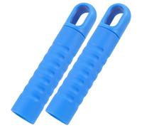 TOKIDNY Mop Handle Cover Plastic Broom Handle Grip End Cap and Hanging Hole for