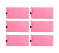 TOKIDNY Pack of 6 Hygiene Items Storage Bag Portable Period Bag for Sanitary Towels and Small Items Practical Protection for School Office and On the Go Canvas Design