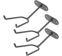 TOKIDNY Paint Gun Holder 3Pcs U-Shape Wall Bracket for Spray Bottle Storage and Workshop Display Stand Installation