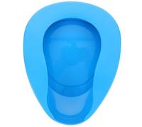 TOKIDNY Plastic Blue Bedpans for Women Urine Storage Pot Portable Toilets Bedpan Sturdy Not Easy to Be Stained Stool Chair Accessory for Bedroom and Hospital Use