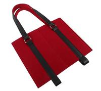 TOKIDNY Portable Bottle Handle with Wine Or for Bag Carrier Felt and Dual Design, Well-protected Reusable Tote Made with Sturdy Felt and Pu Bottles, Picnic Or Party Use