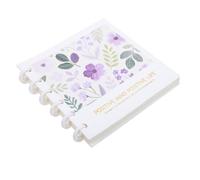 TOKIDNY Portable Square Blank Notepad and Offers Versatile Organization with Paper Pages, Resists Ink Bleed for Travel and Office Use by Students and Artists