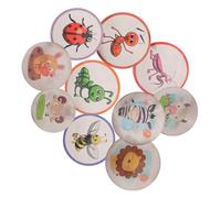 TOKIDNY Potty Training Stickers for Toilet Boys and Girls Temperature Sensitive Color Changing Decals with Cartoon Animals and Insects 10pcs Set for Toddler Urinal Training