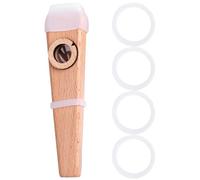 TOKIDNY Professional Wooden Kazoo Set for Beginners and Adults - Performance Kazoo Instrument Accessory for Guitar and Ukulele Accompaniment, Music Lover’S Folk Wind Instrument