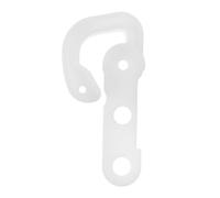 TOKIDNY Refrigerator Door Stopper Hook Latch White Fridge Hinge Part Replacement Quick Install Appliance Hinge Repair Clip for Freezer Door and Secure Closure