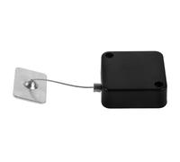 TOKIDNY Retractable Anti-Lost Cable Lock Box 1 Meter with Steel Wire Rope and Lock Clip, Automatic Telescopic Security Cable for Merchandise Display and Electronic Products