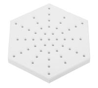 TOKIDNY Reusable Pottery Support Mat Kiln Tool Mullite Material and High Temperature Resistance Smooth Surface Ceramic Kiln Mat for Clay Firing and Pottery Tools